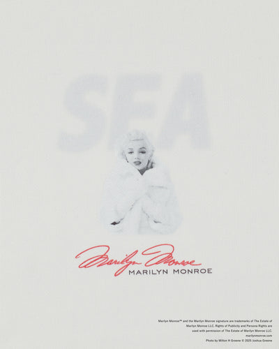 MARILYN MONROE x WDS Winter HOODED SWEAT SHIRT