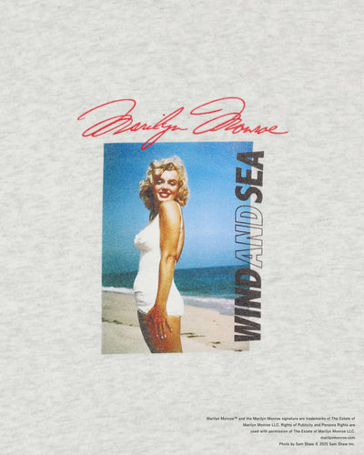 MARILYN MONROE x WDS Beach HOODED SWEAT SHIRT