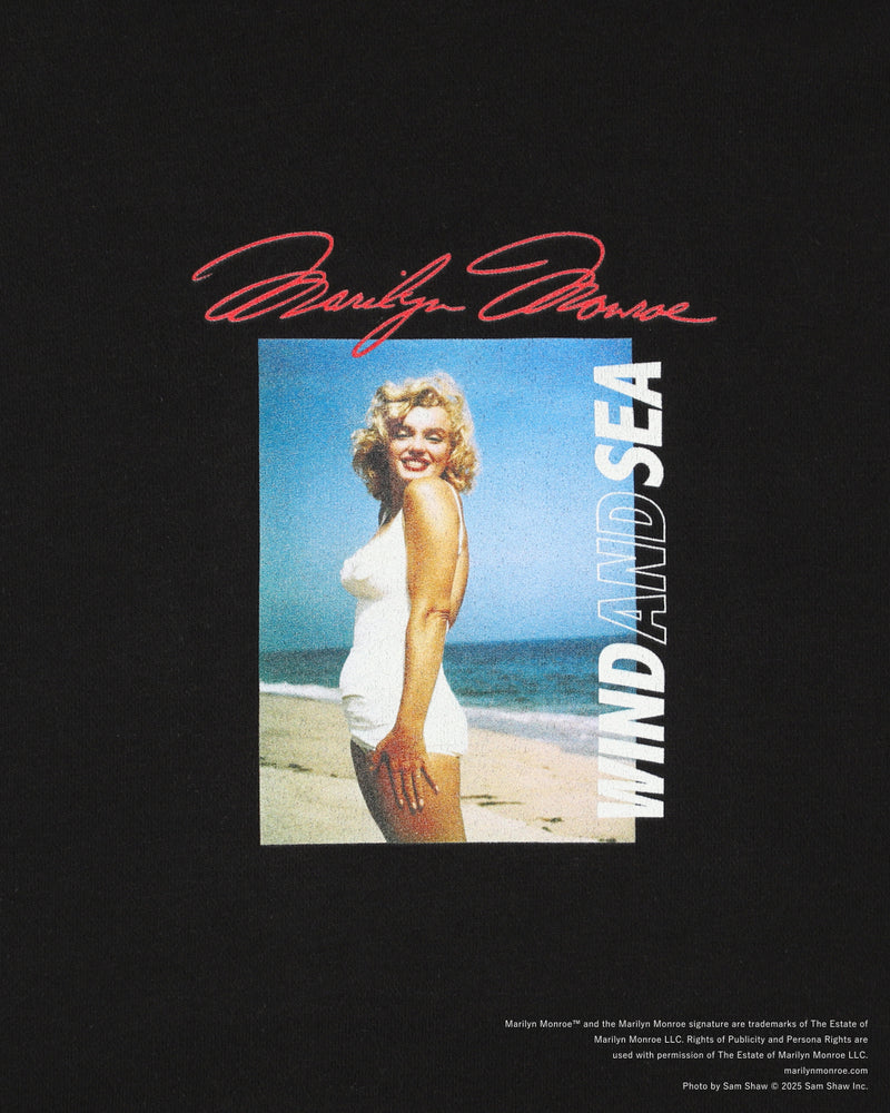 MARILYN MONROE x WDS Beach HOODED SWEAT SHIRT