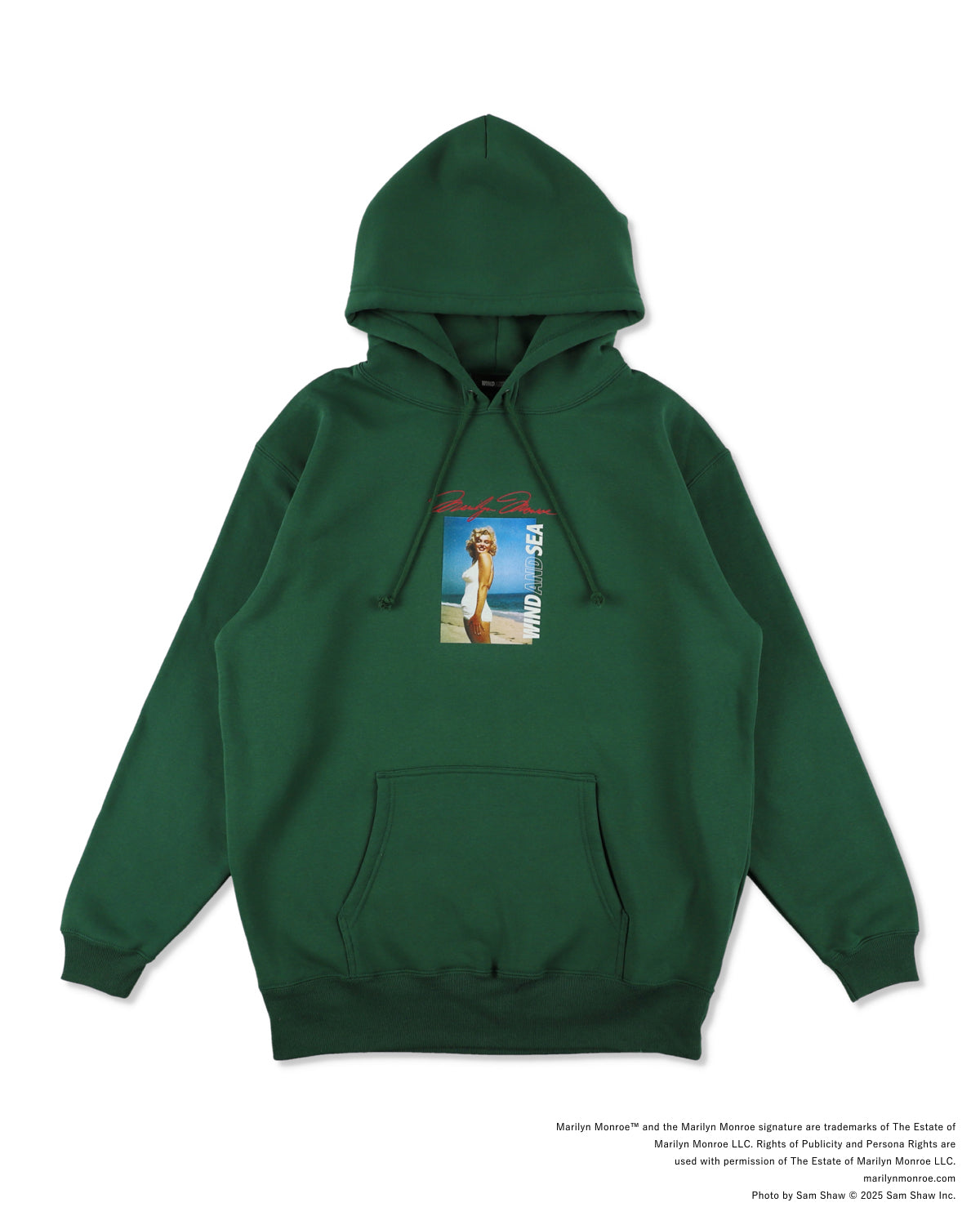 MARILYN MONROE x WDS Beach HOODED SWEAT SHIRT