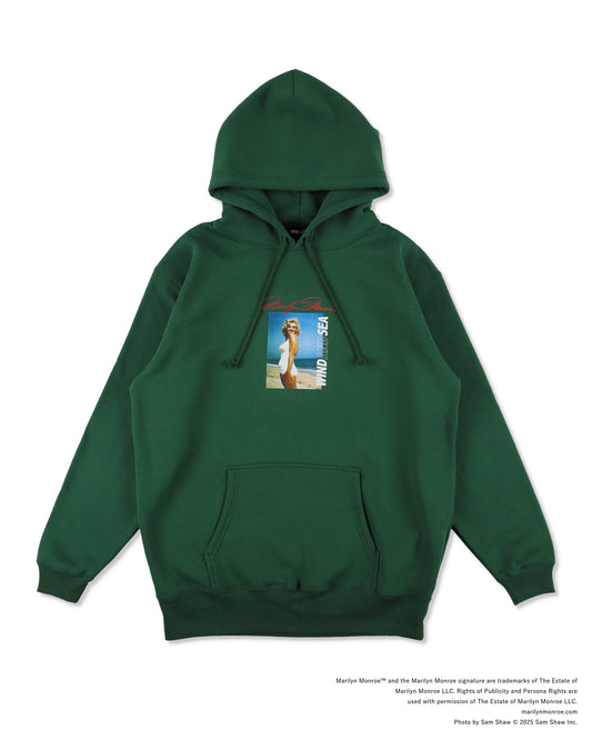 MARILYN MONROE x WDS Beach HOODED SWEAT SHIRT