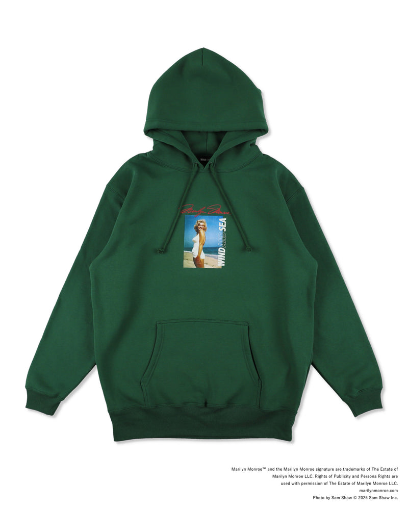 MARILYN MONROE x WDS Beach HOODED SWEAT SHIRT