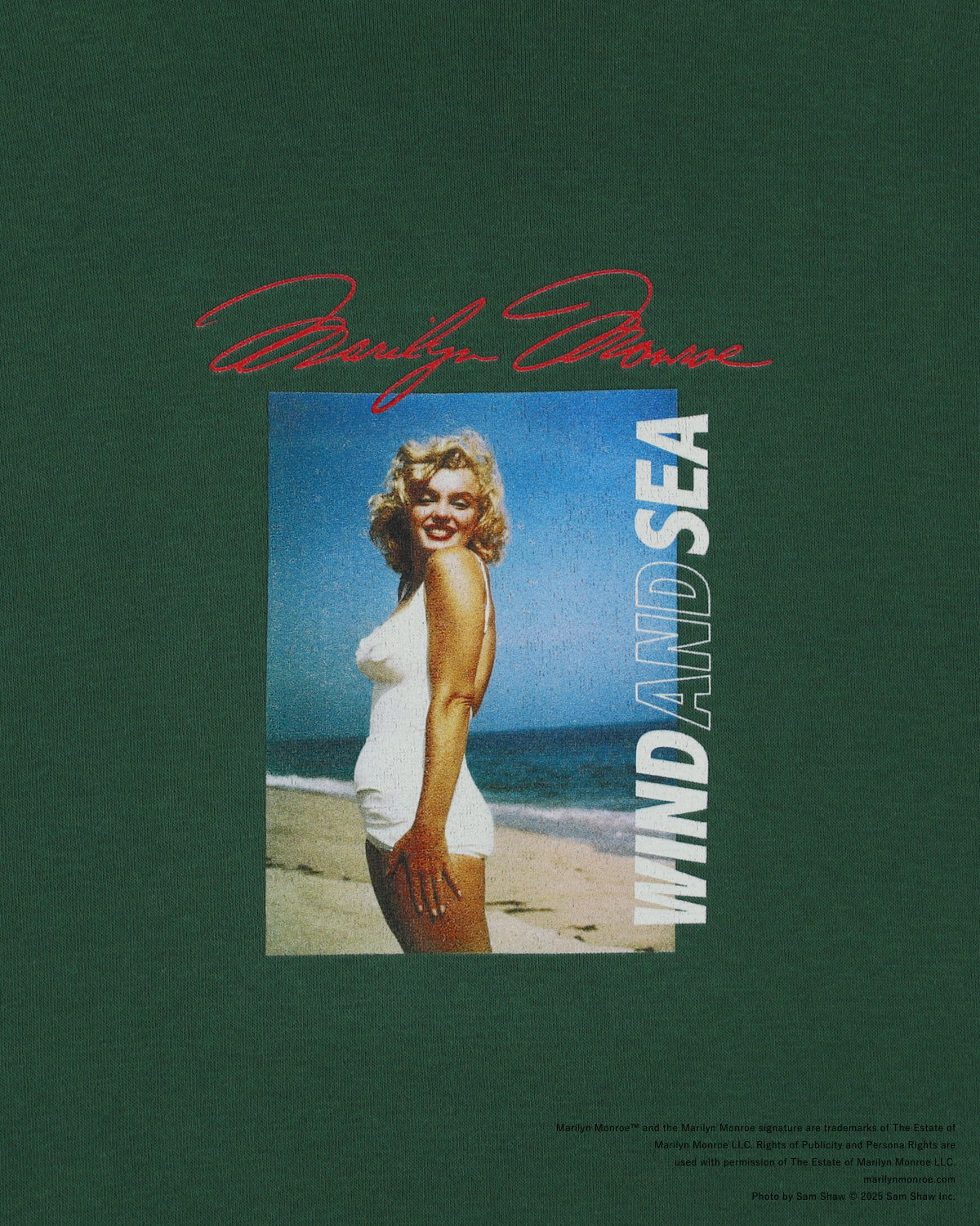 MARILYN MONROE x WDS Beach HOODED SWEAT SHIRT