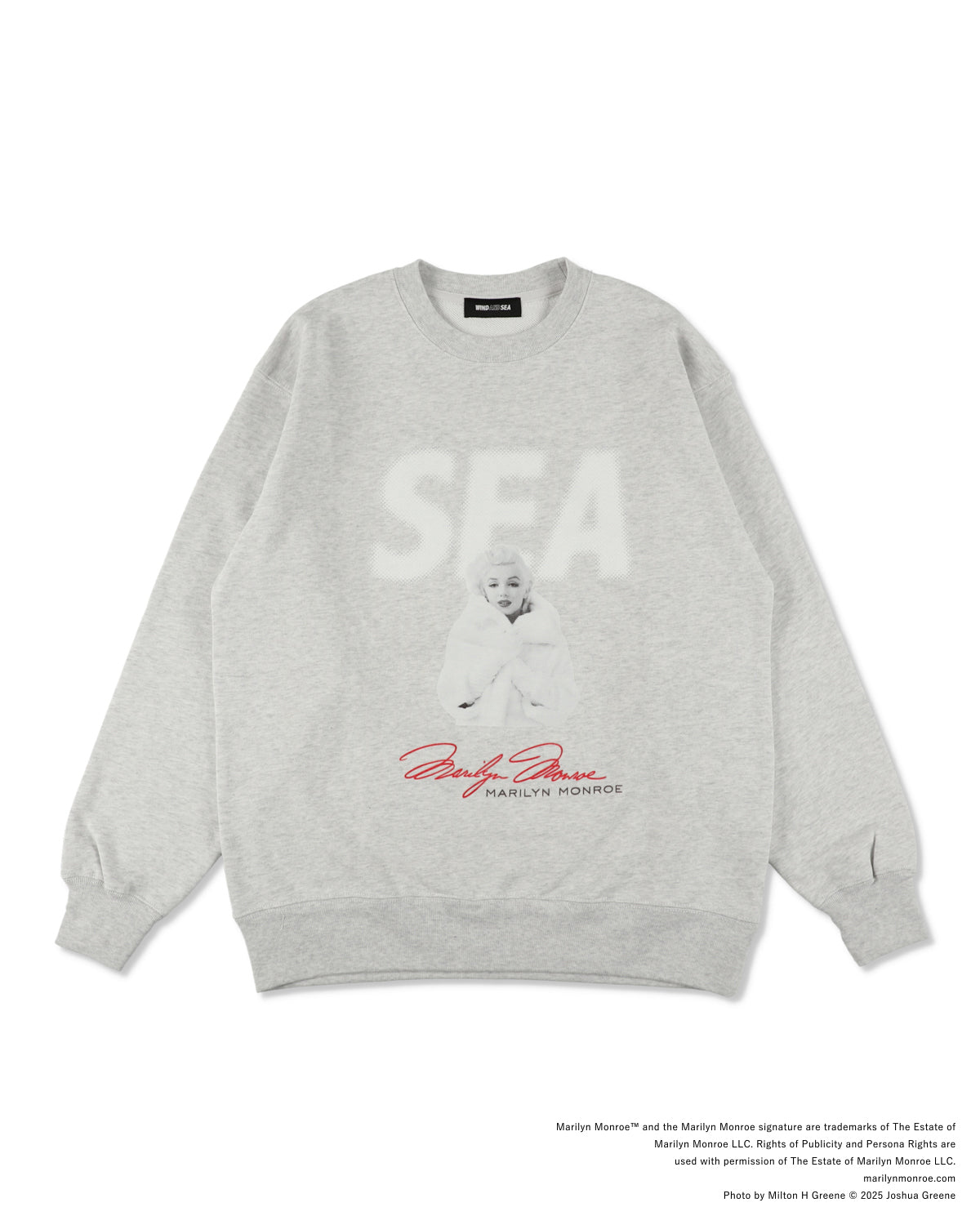 MARILYN MONROE x WDS CREWNECK SWEAT SHIRT