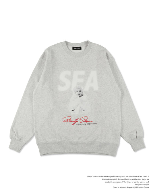 MARILYN MONROE x WDS CREWNECK SWEAT SHIRT