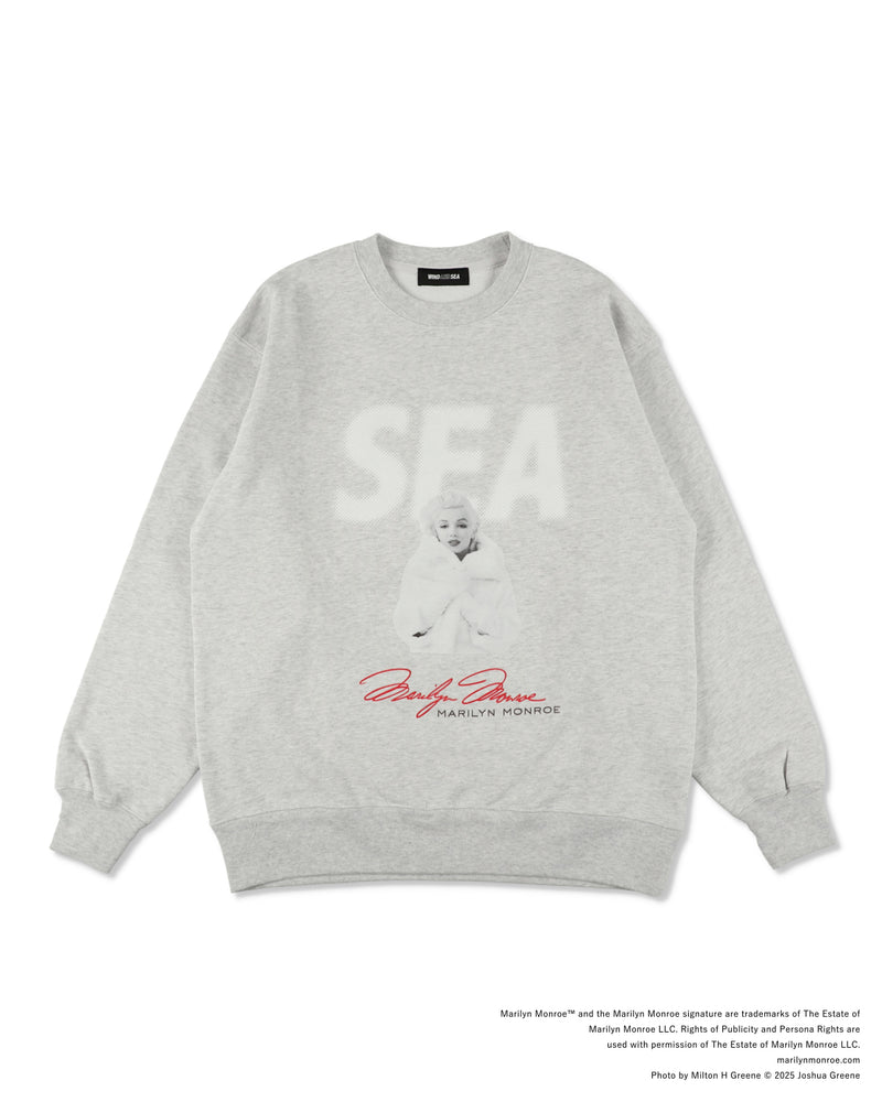 MARILYN MONROE x WDS CREWNECK SWEAT SHIRT