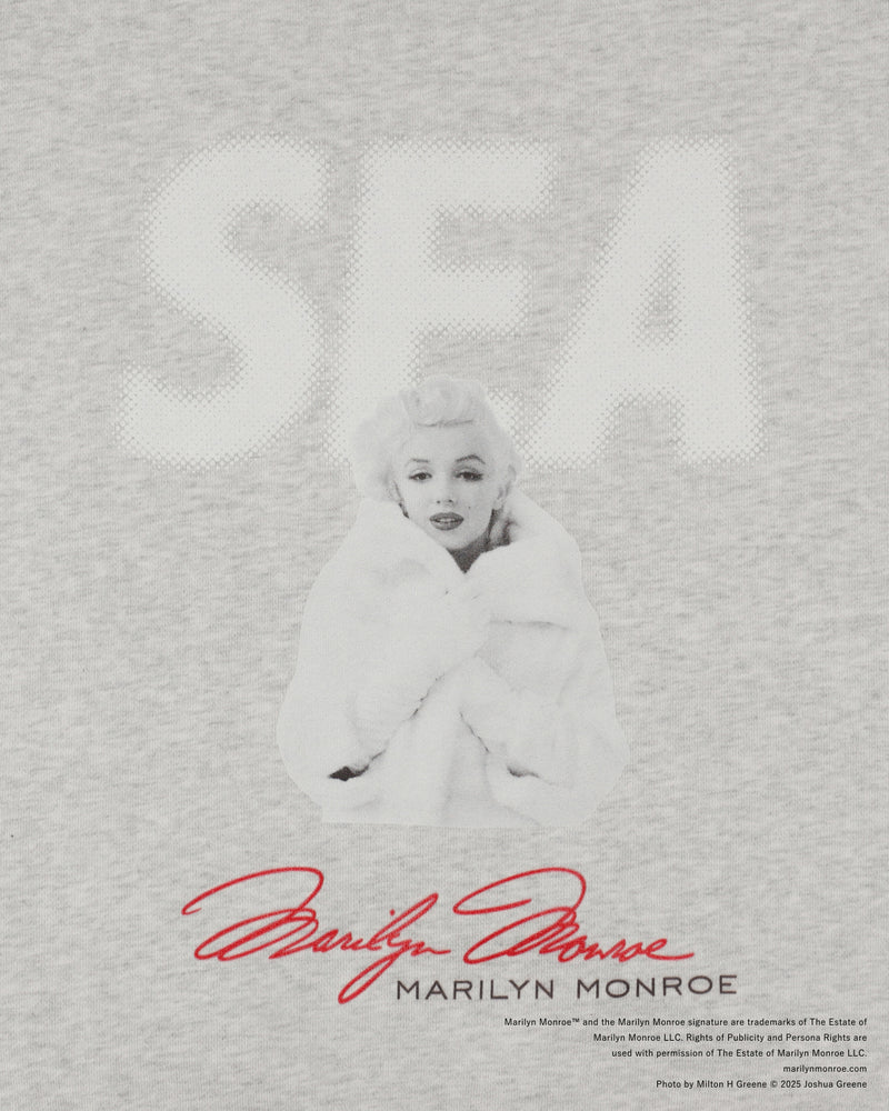 MARILYN MONROE x WDS CREWNECK SWEAT SHIRT