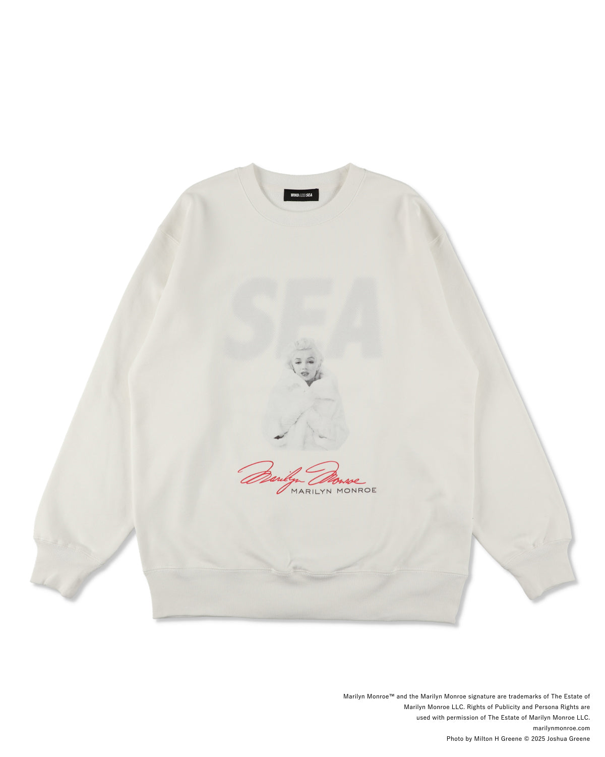 MARILYN MONROE x WDS CREWNECK SWEAT SHIRT