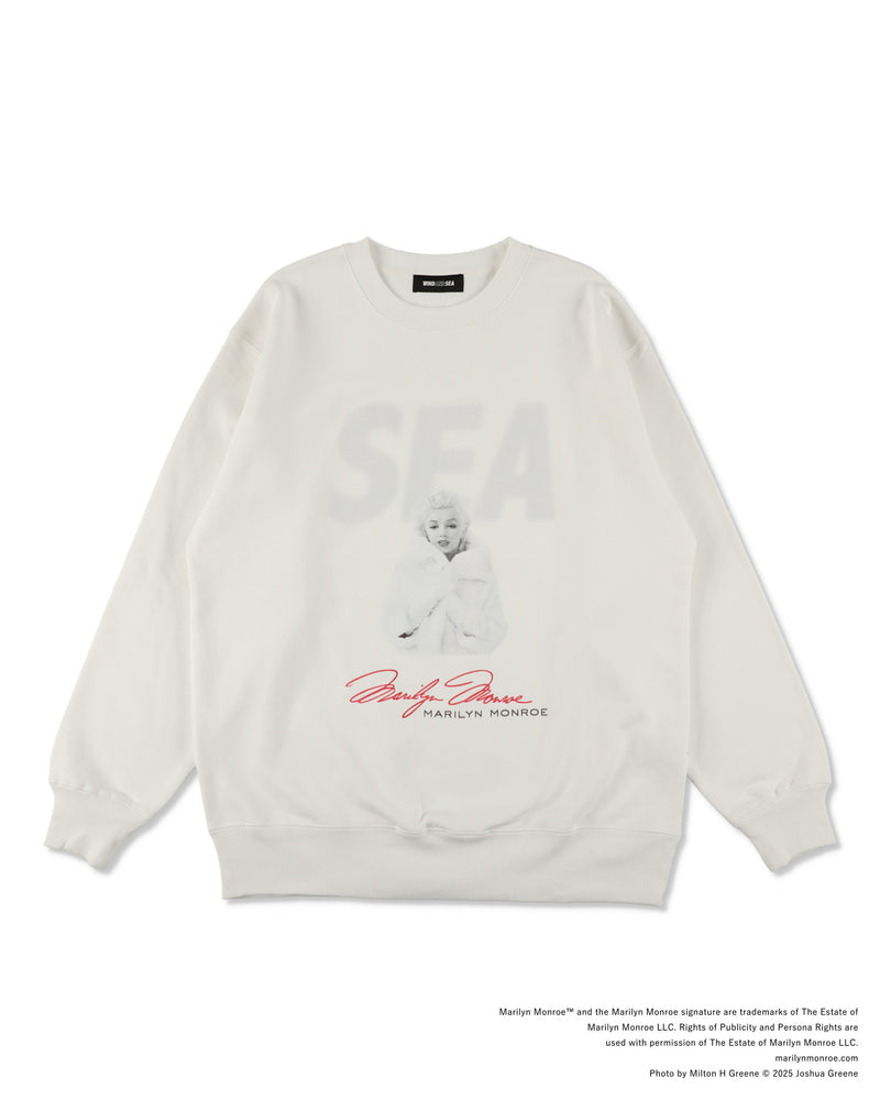 MARILYN MONROE x WDS CREWNECK SWEAT SHIRT