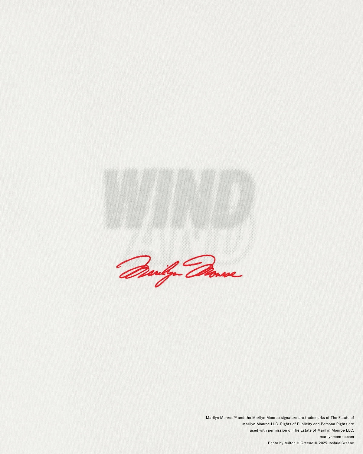 MARILYN MONROE x WDS L/S TEE – WIND AND SEA