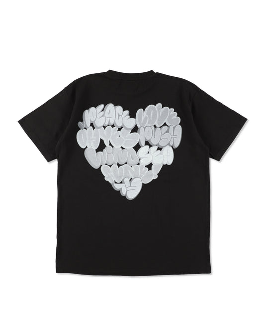 Martin Whatson x WDS Recycled Fishing Net Nylon Heart S/S Tee