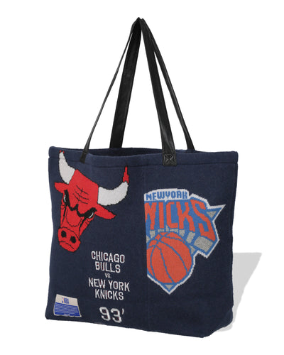 Jacquard Knit Carryall Bag