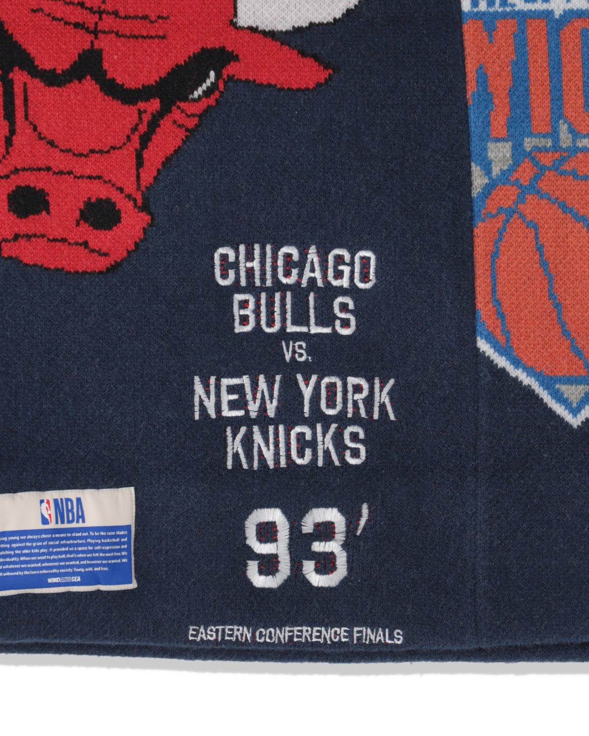 Jacquard Knit Carryall Bag