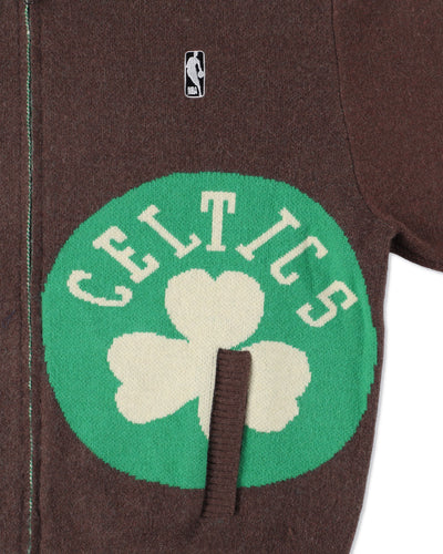 Jacquard Knit Hoodie