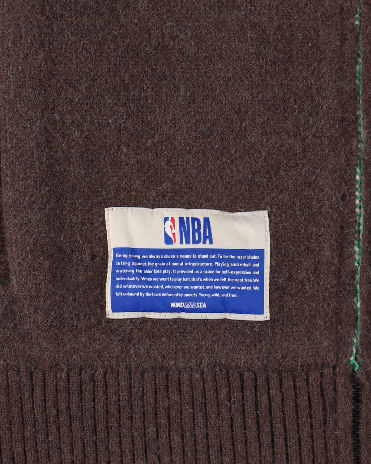 Jacquard Knit Hoodie