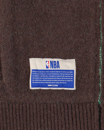 Jacquard Knit Hoodie