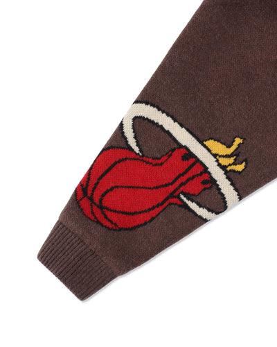 Jacquard Knit Hoodie