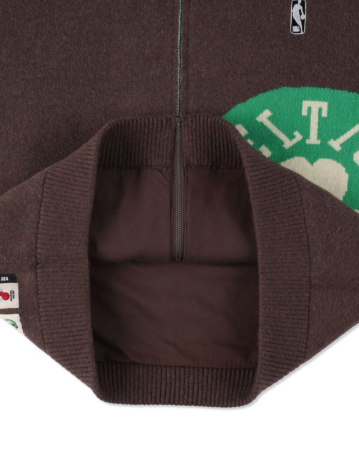 Jacquard Knit Hoodie