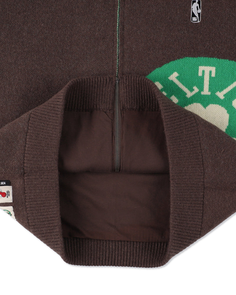 Jacquard Knit Hoodie