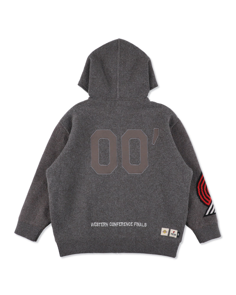 Jacquard Knit Hoodie