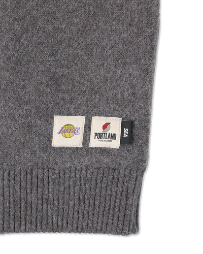 Jacquard Knit Hoodie