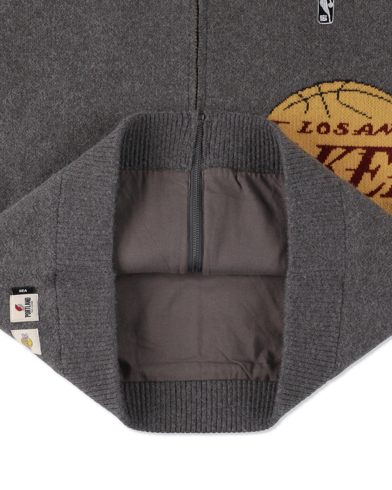 Jacquard Knit Hoodie