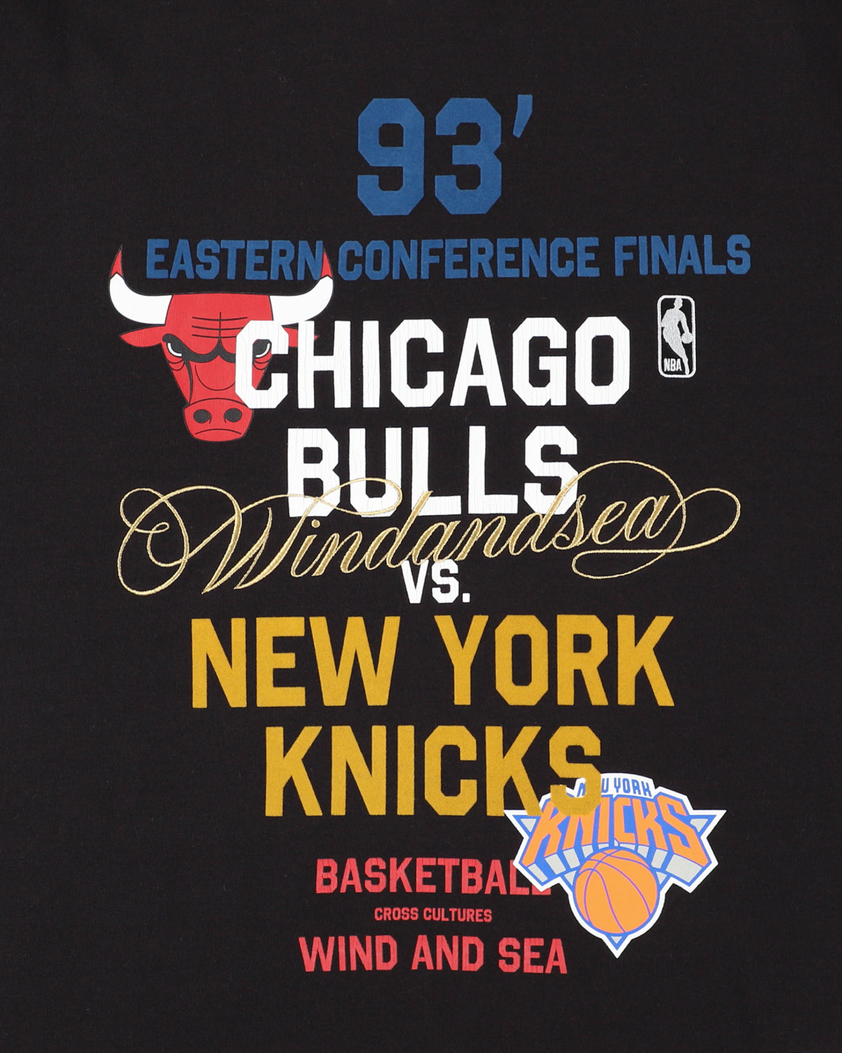 Multi-Technique Graphic Tee(BULLS_KNICKS)
