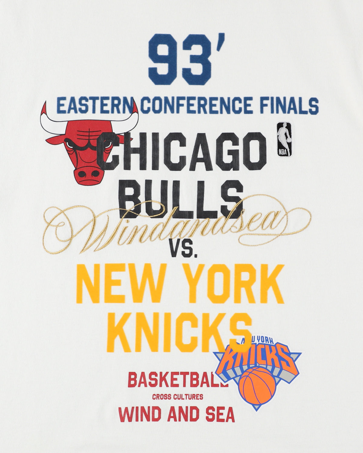 Multi-Technique Graphic Tee(BULLS_KNICKS)
