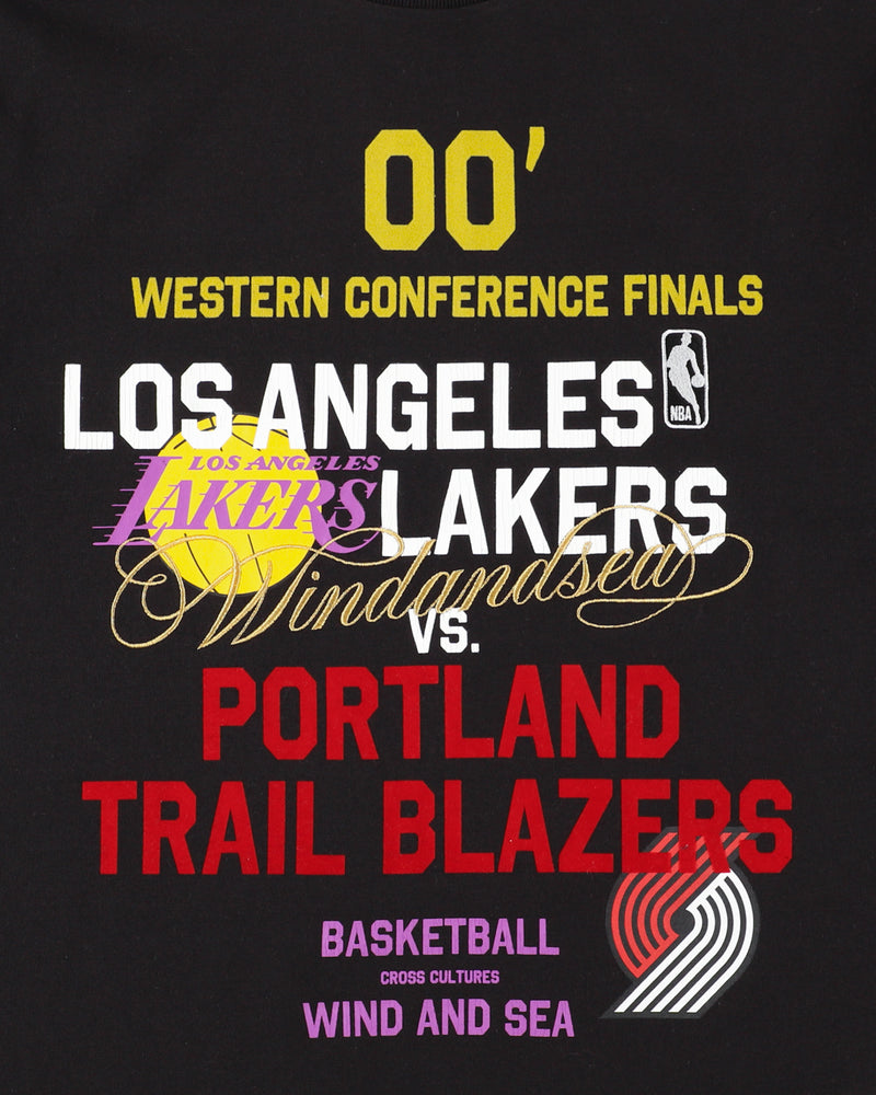 Multi-Technique Graphic Tee(LAKERS x BLAZERS)