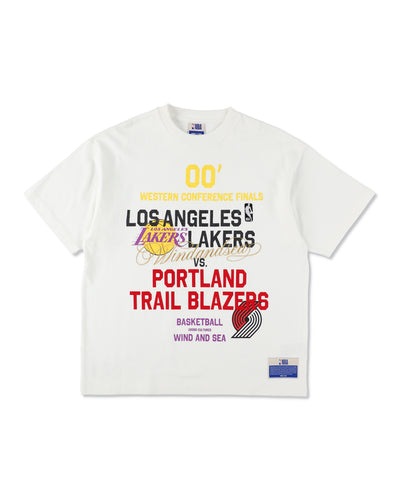 Multi-Technique Graphic Tee(LAKERS x BLAZERS)