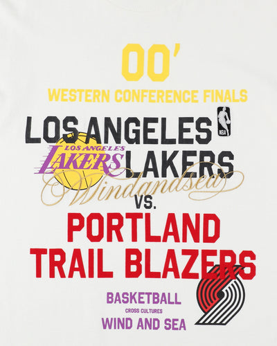 Multi-Technique Graphic Tee(LAKERS x BLAZERS)