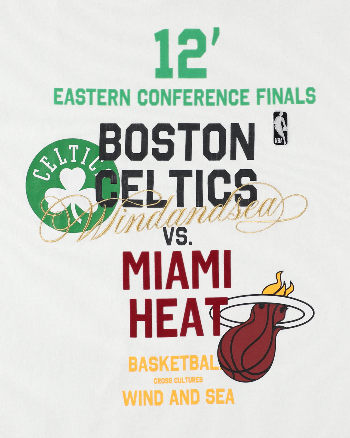 Multi-Technique Graphic Tee(CELTICS x HEAT)