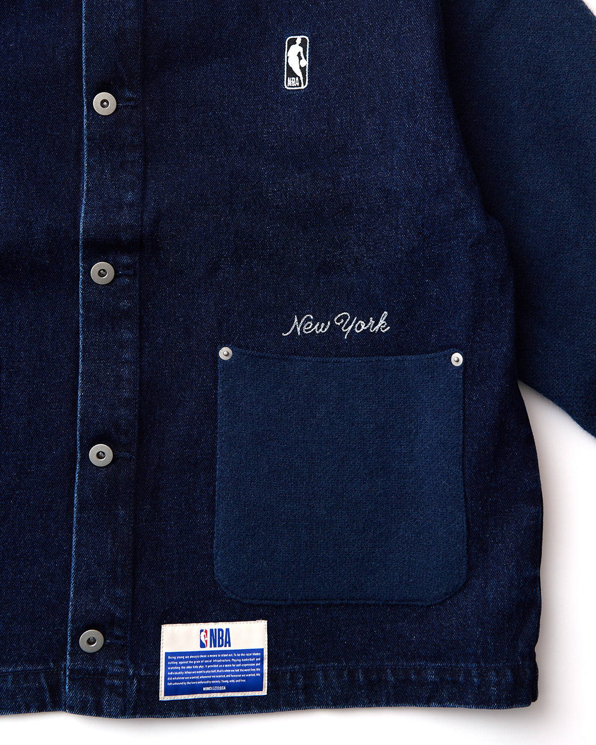 Jacquard Knit Combo Jacket