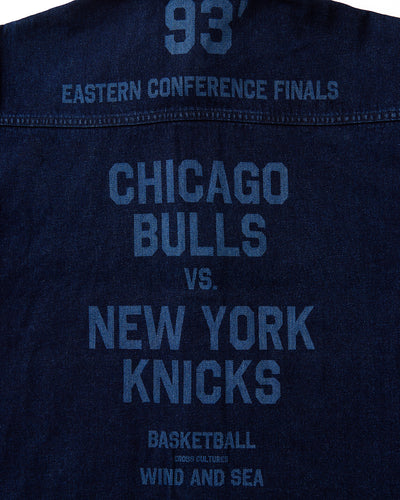 Jacquard Knit Combo Jacket