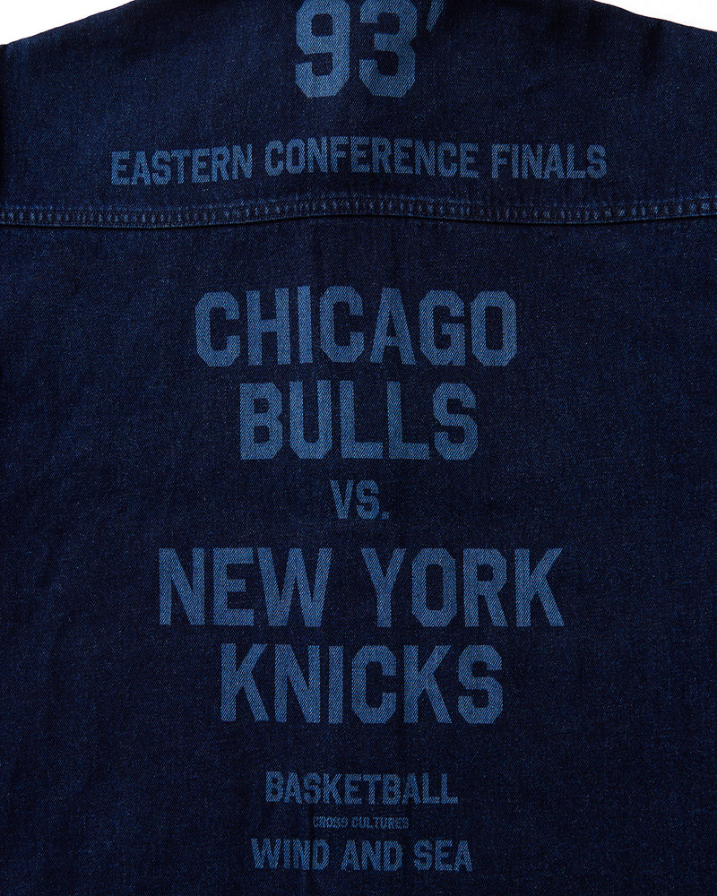 Jacquard Knit Combo Jacket