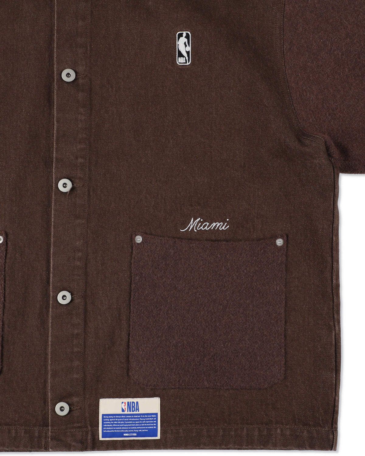 Jacquard Knit Combo Jacket