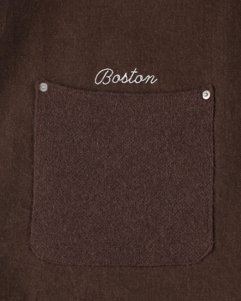 Jacquard Knit Combo Jacket