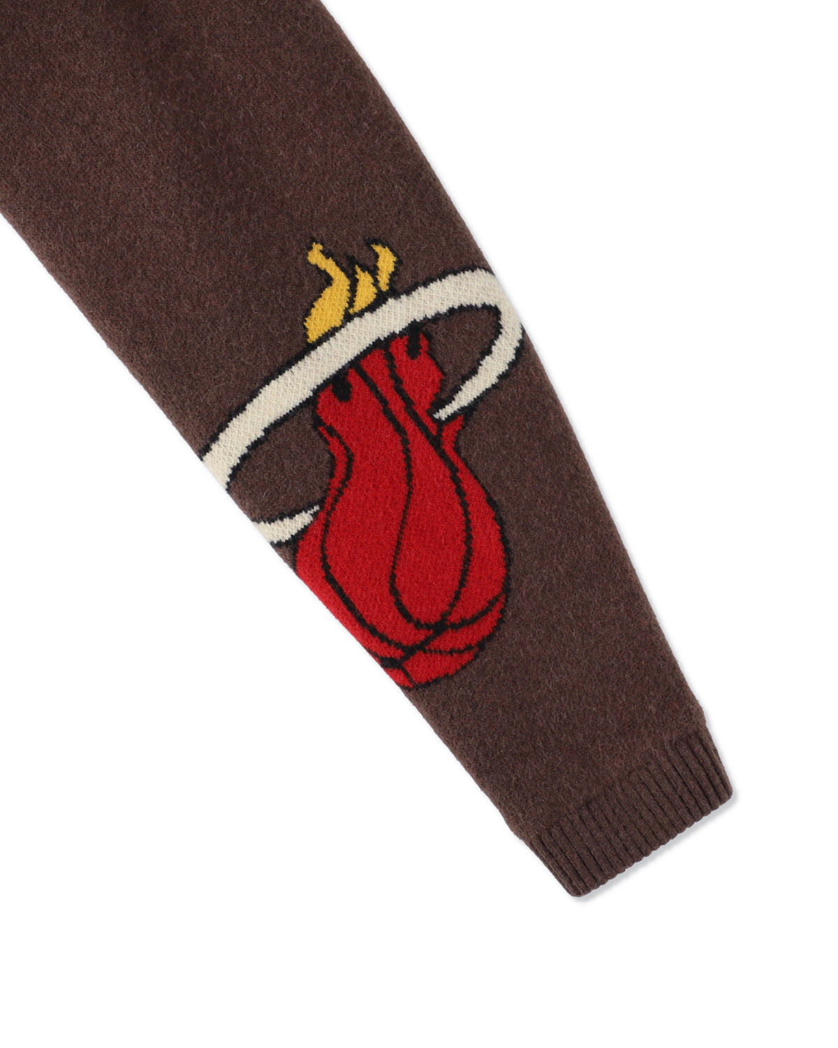 Jacquard Knit Combo Jacket