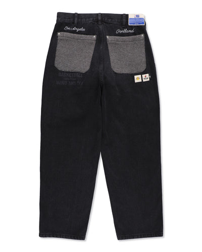 Jacquard Knit Combo Pant
