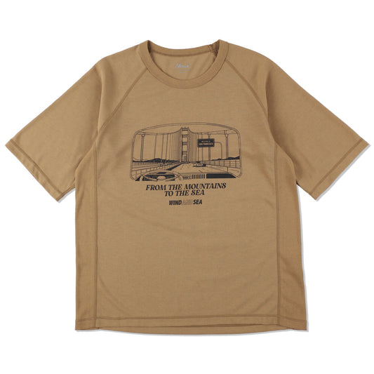 NANGA x WDS DRY MIX(R) (YOSEMITE_SF) S/S Tee