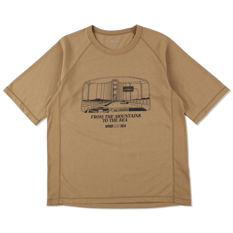 NANGA x WDS DRY MIX(R) (YOSEMITE_SF) S/S Tee