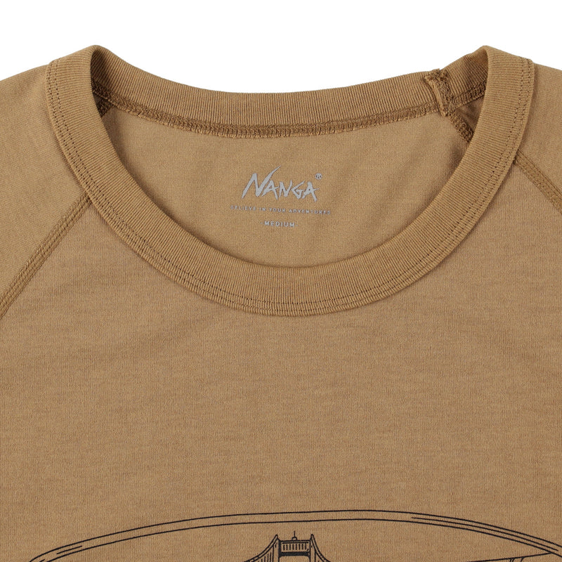 NANGA x WDS DRY MIX(R) (YOSEMITE_SF) S/S Tee