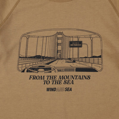 NANGA x WDS DRY MIX(R) (YOSEMITE_SF) S/S Tee