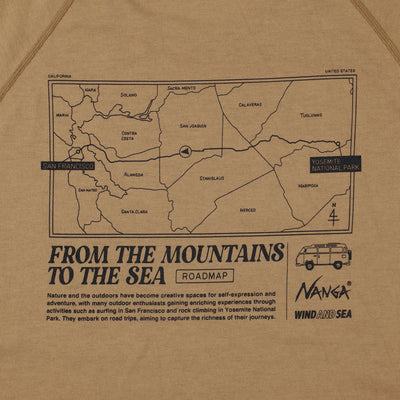 NANGA x WDS DRY MIX(R) (YOSEMITE_SF) S/S Tee