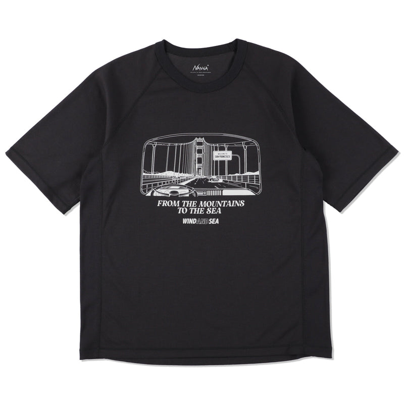 NANGA x WDS DRY MIX(R) (YOSEMITE_SF) S/S Tee