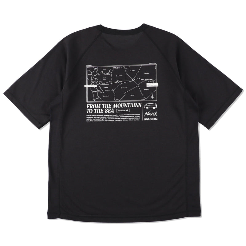 NANGA x WDS DRY MIX(R) (YOSEMITE_SF) S/S Tee