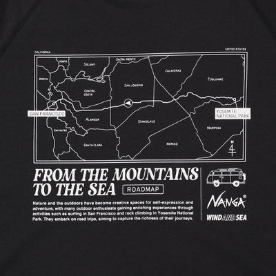 NANGA x WDS DRY MIX(R) (YOSEMITE_SF) S/S Tee