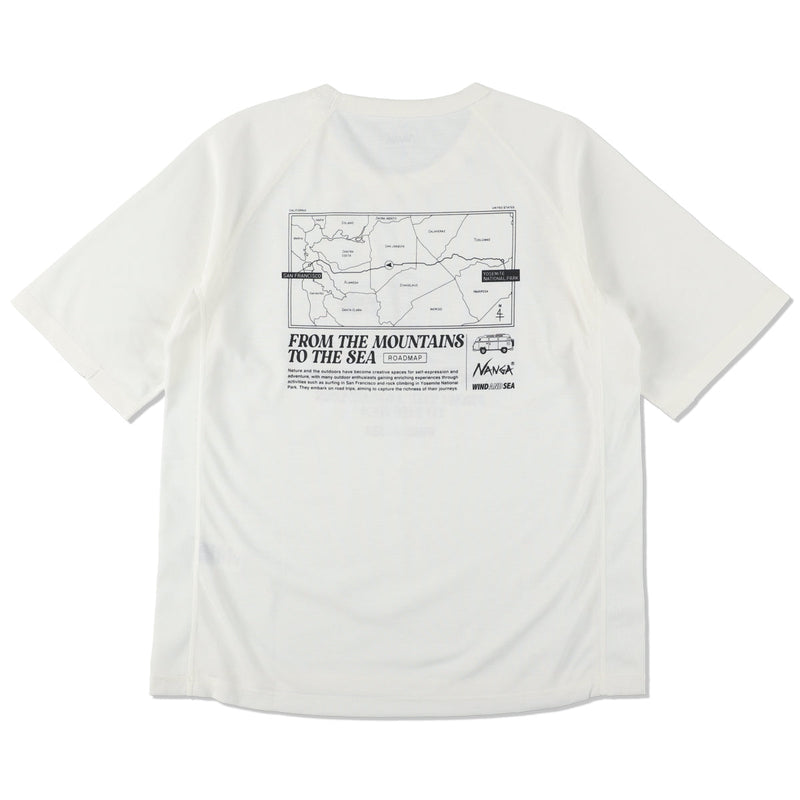 NANGA x WDS DRY MIX(R) (YOSEMITE_SF) S/S Tee