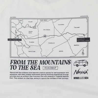 NANGA x WDS DRY MIX(R) (YOSEMITE_SF) S/S Tee