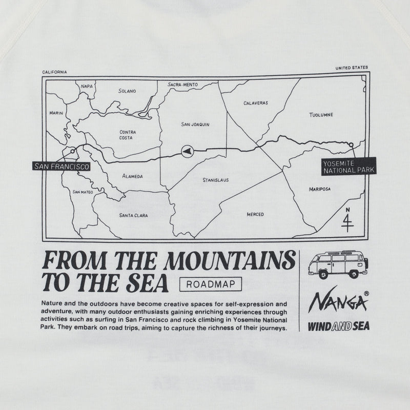 NANGA x WDS DRY MIX(R) (YOSEMITE_SF) S/S Tee